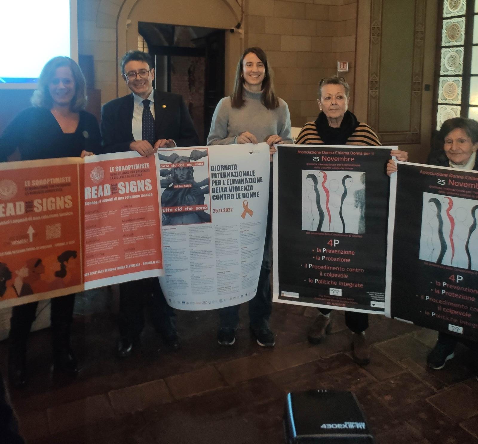 Le iniziative del tavolo comunale per le Politiche di Parità organizzate per il 25 novembre