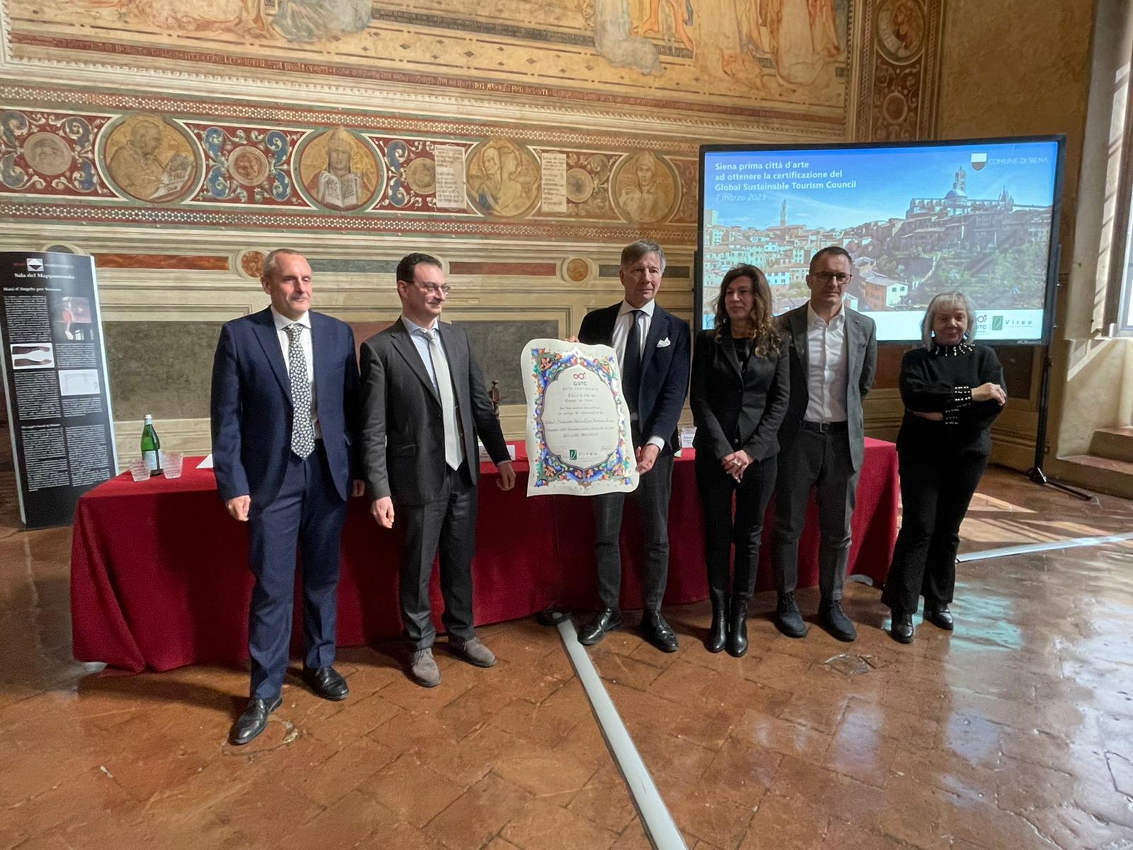 Siena prima città d’Italia con certificazione internazionale per il turismo sostenibile