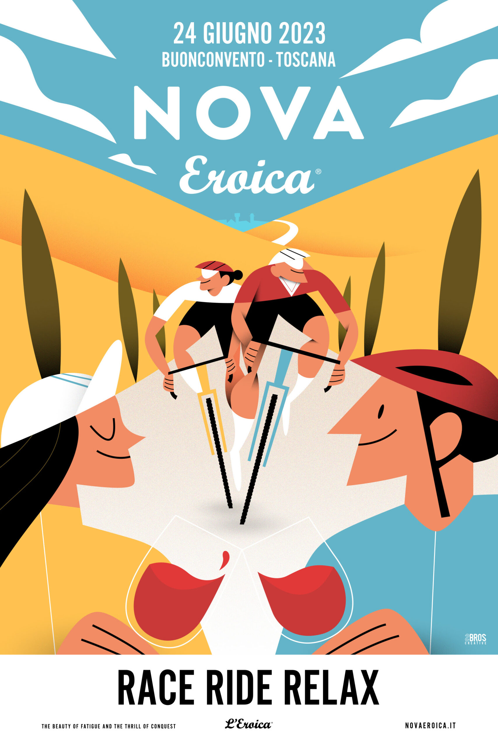 Sabato 24 e domenica 25 giugno a Buonconvento scocca l’ora di NOVA Eroica