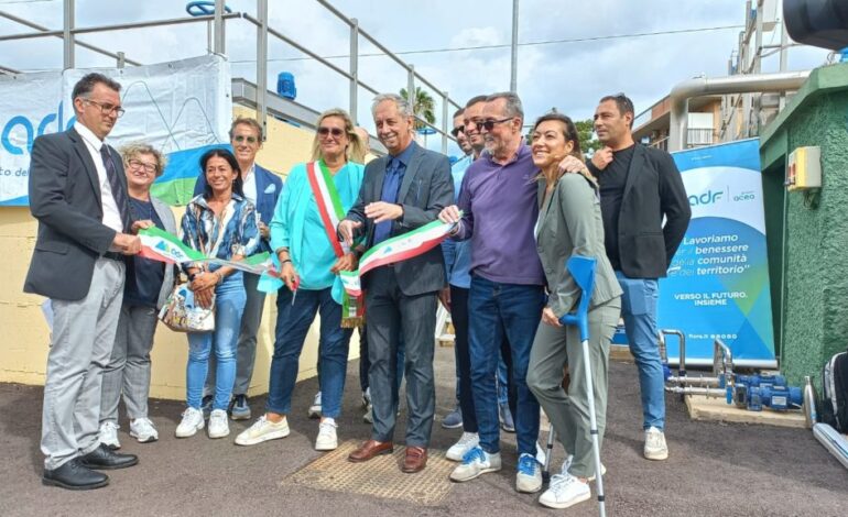 AdF, inaugurato il nuovo depuratore a Bagno di Gavorrano