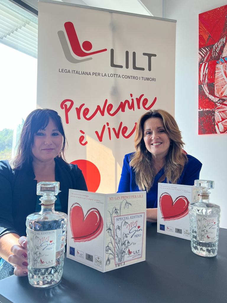 My Gin PRINCI l’iniziativa che porta il proprio contributo alla LILT di Siena e sensibilizza nei confronti della prevenzione ai tumori