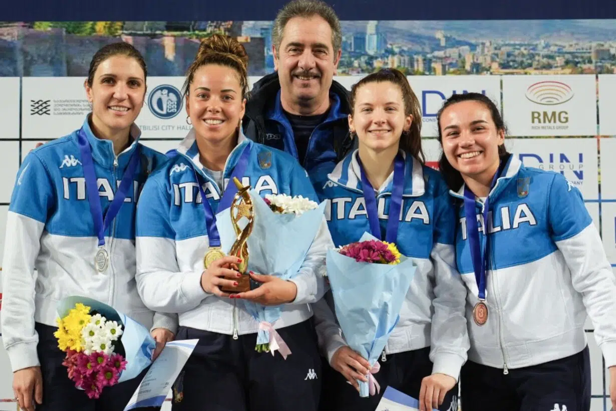 Trionfo dell’Italia del fioretto in Coppa del Mondo: Alice Volpi oro, tutto azzurro il resto del podio