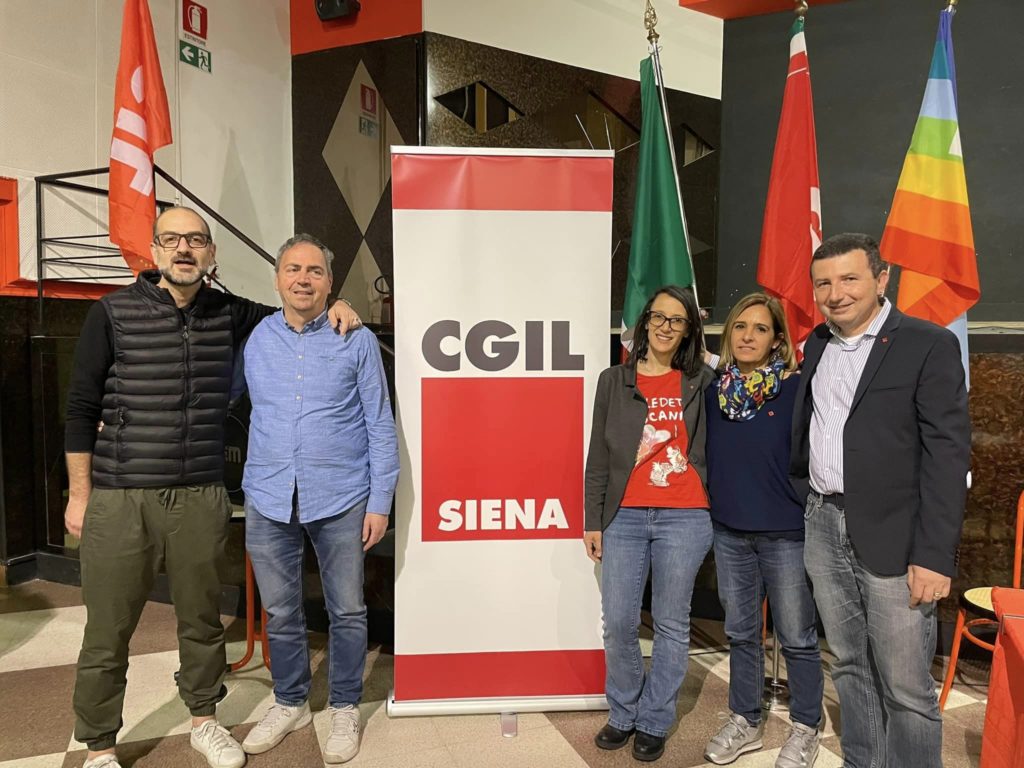 Cgil Siena, eletta la nuova segreteria confederale