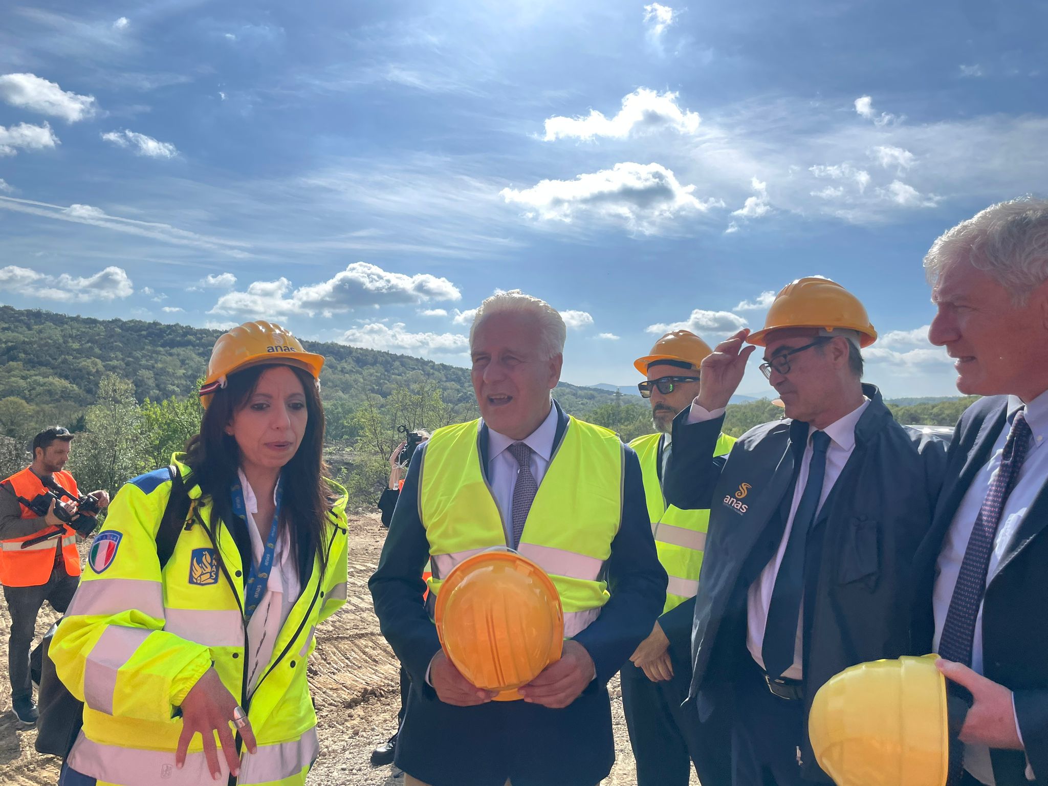 Siena – Grosseto, sopralluogo di Giani e Simonini sui tratti commissariati. Nel 2026 addio ai cantieri