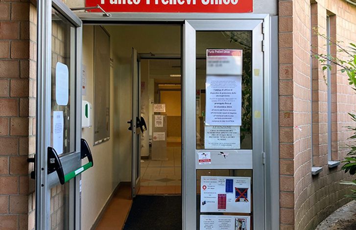 Chiusura pomeridiana per il Punto Prelievi Unico nei mesi di luglio e agosto