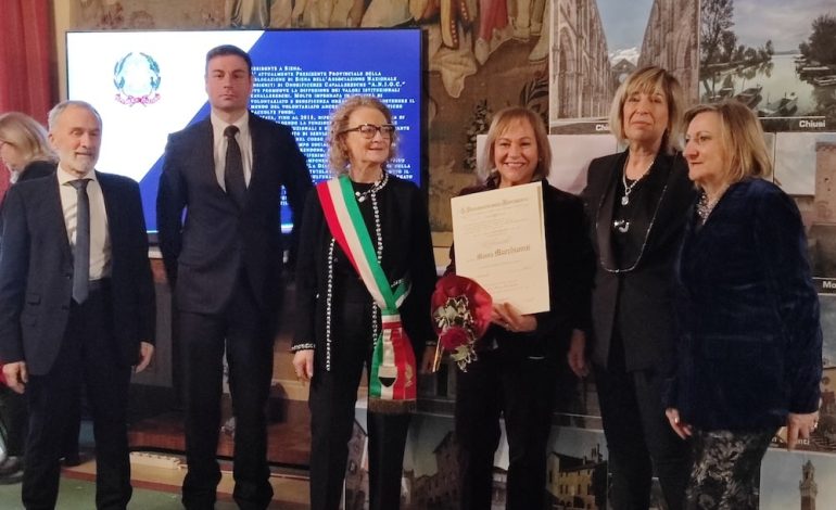 Consegnate le Onorificenze dell’Ordine al merito della Repubblica Italiana a quattro cittadini della provincia di Siena