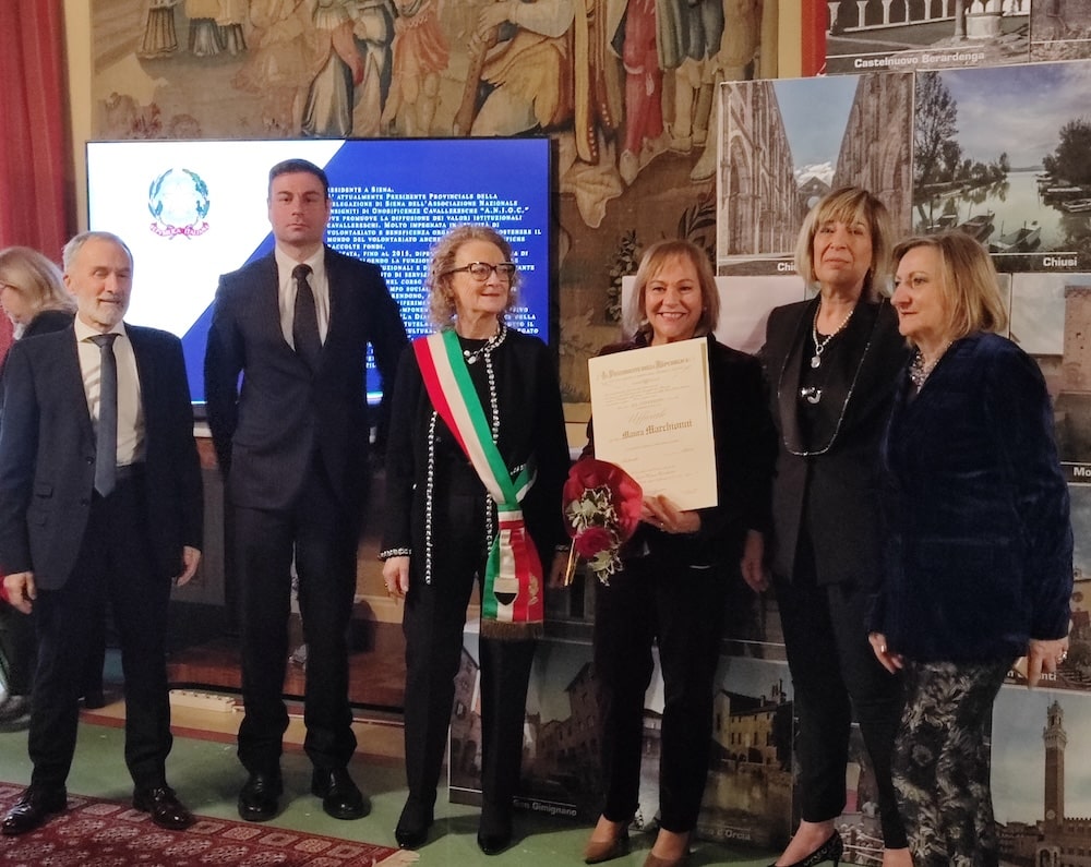 Consegnate le Onorificenze dell’Ordine al merito della Repubblica Italiana a quattro cittadini della provincia di Siena