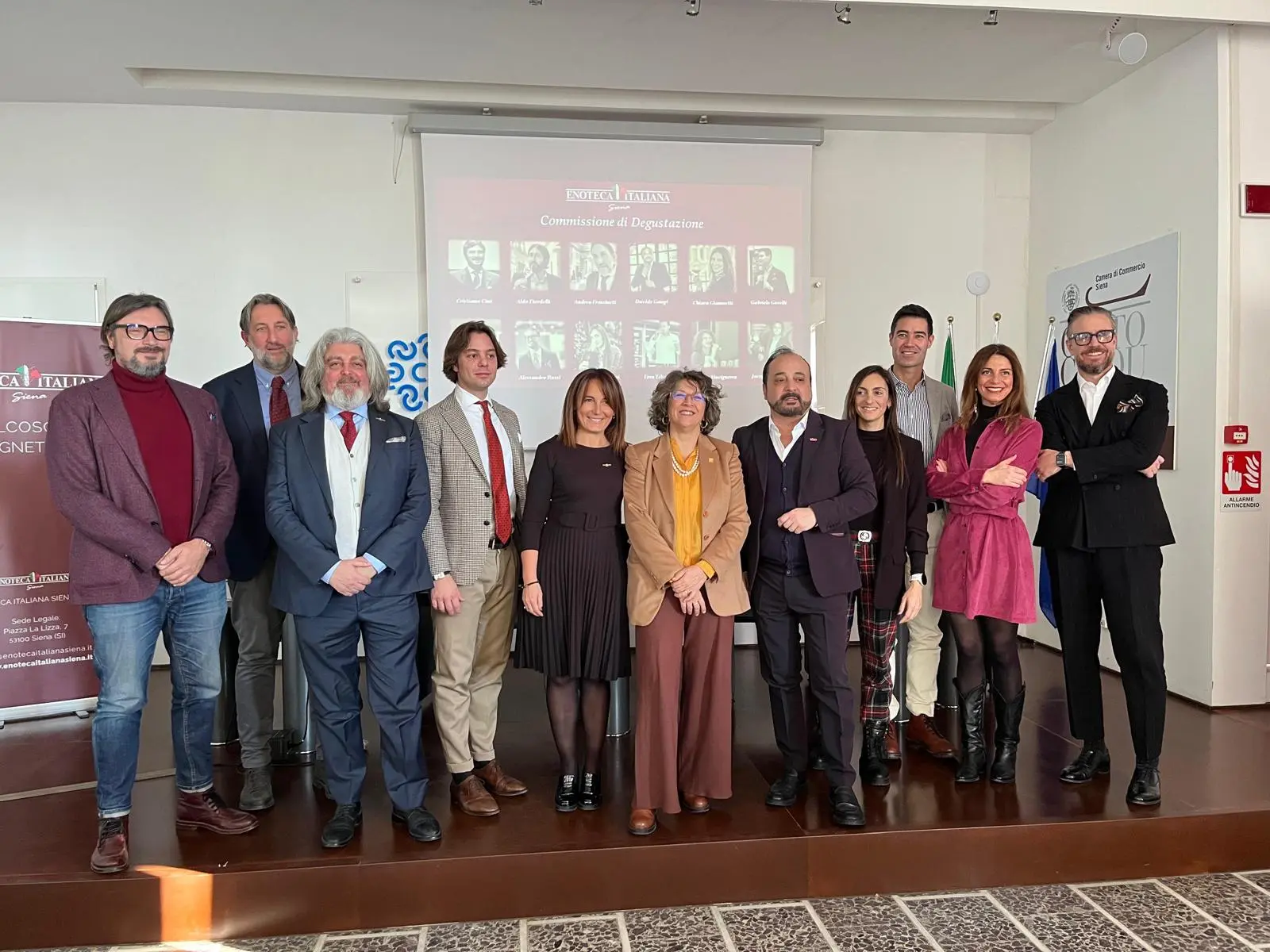 Enoteca italiana Siena cala la Top Twelve: grandi nomi per la commissione degustazione