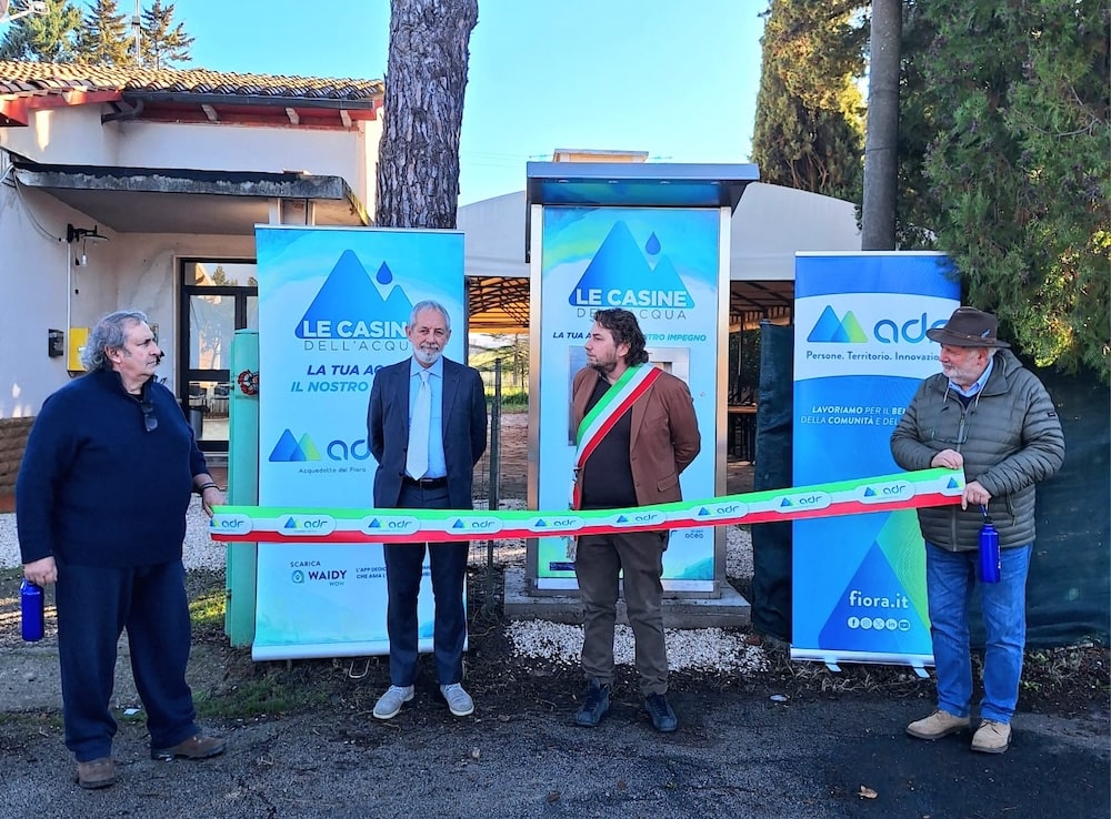 Castiglione d’Orcia, inaugurata la nuova casina dell’acqua a Gallina