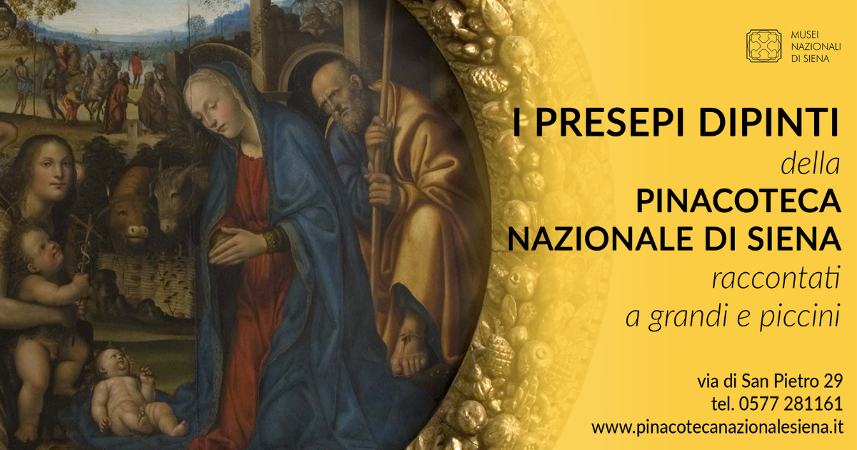 I presepi dipinti della Pinacoteca Nazionale di Siena raccontati a grandi e piccini. Visite guidate gratuite nel periodo delle festività