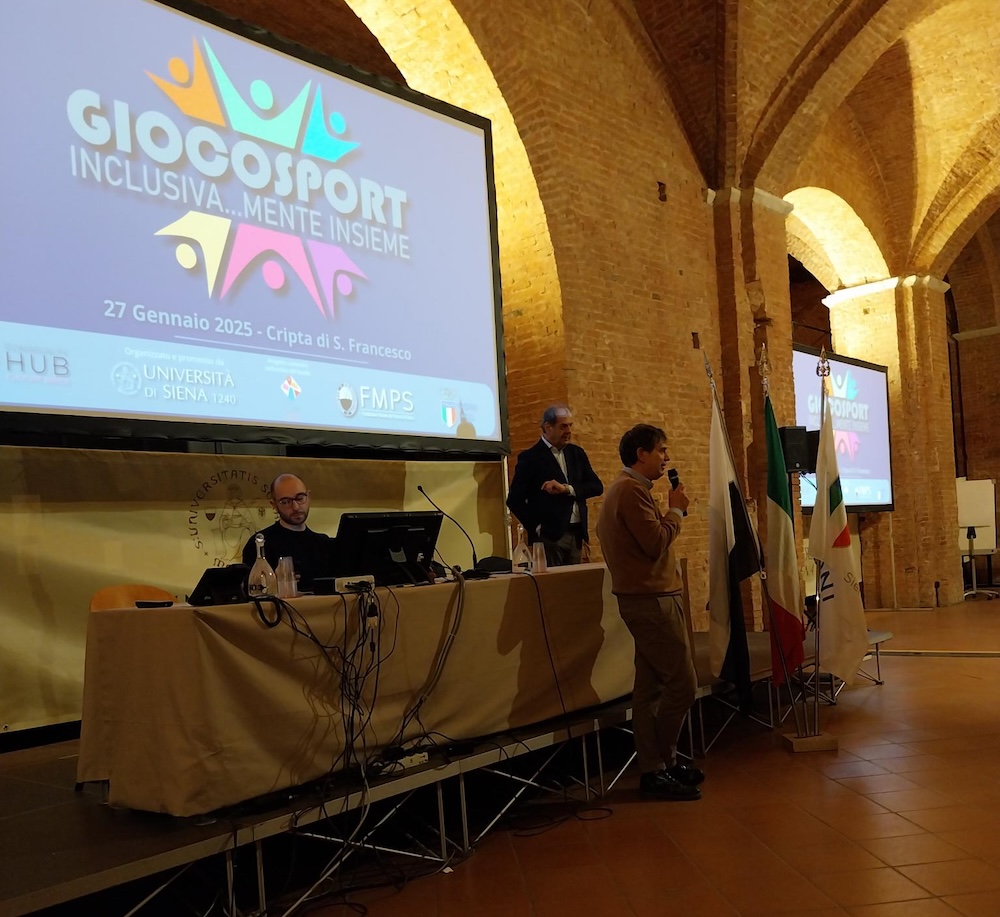 Presentato Giocosport “inclusiva….mente insieme”, il progetto findanziato da Fondazione Mps e Università di Siena