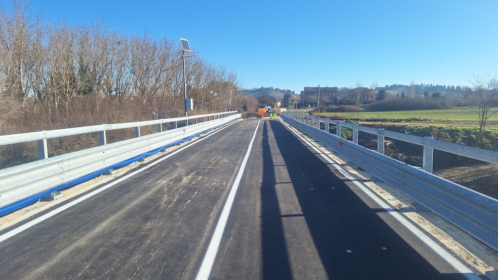 Il Ponte della Casanova riapre al transito veicolare e pedonale in entrambi i sensi di marcia