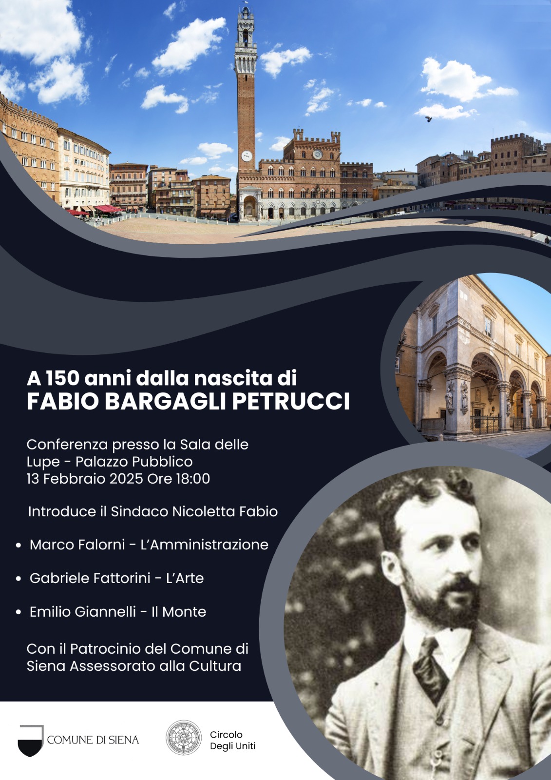 La figura di Fabio Bargagli Petrucci a 150 anni dalla nascita al centro di una serie di eventi tra storia e cultura