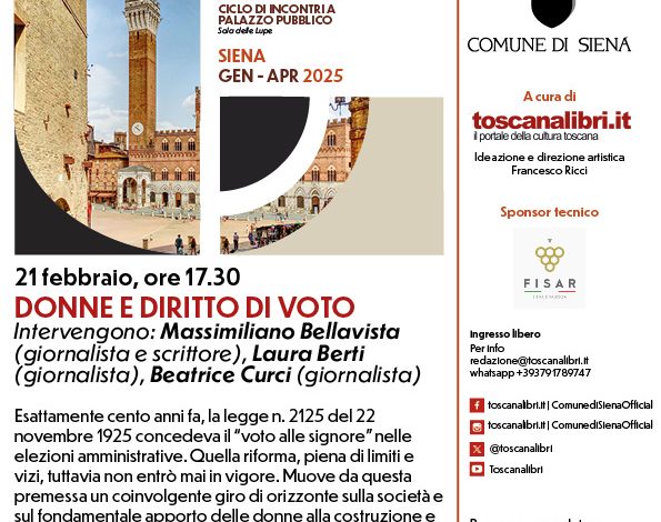 Donne e diritto di voto. Un viaggio nella storia della democrazia con “I Venerdì di Siena”
