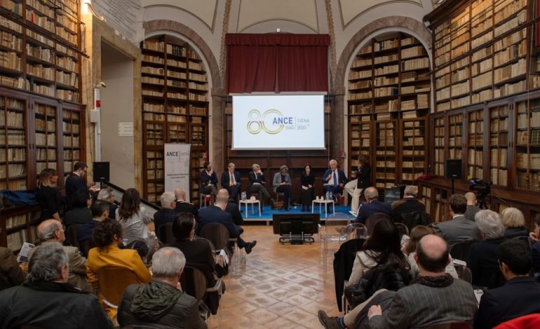 Ance Siena celebra i suoi 80 anni: il dopo Pnrr dovrà guardare all’ammodernamento del patrimonio immobiliare, alla sicurezza del territorio e a un piano di housing accessibile