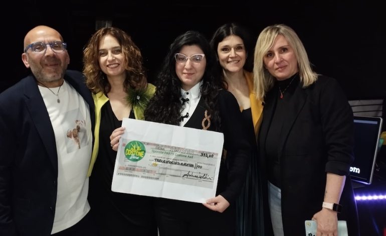 Costone, importante donazione a Quavio grazie allo Sponsor Party al PalaOrlandi