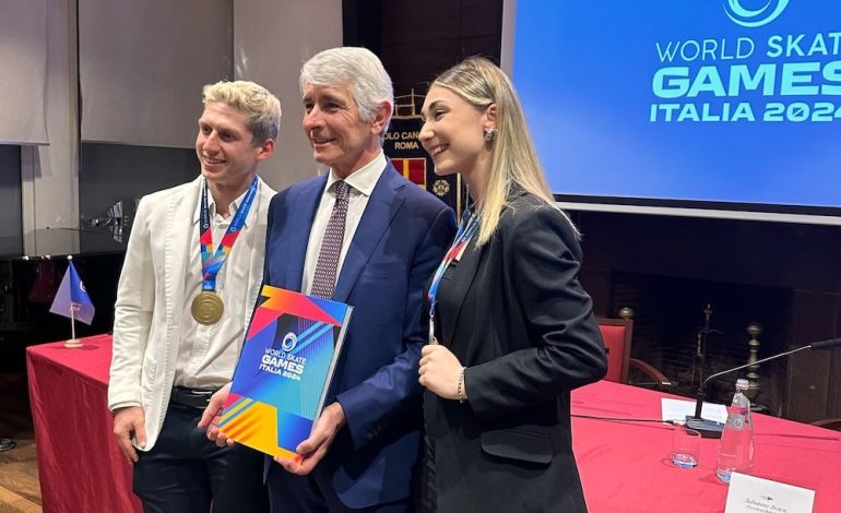 World Skate Game, Duccio Marsili testimonial della presentazione del nuovo libro dedicato all’evento mondiale