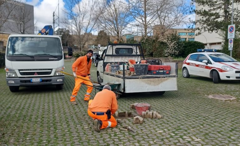 Decoro urbano, intervento del Comune di Siena a San Miniato. Magi: “Proseguiamo con azioni concrete”