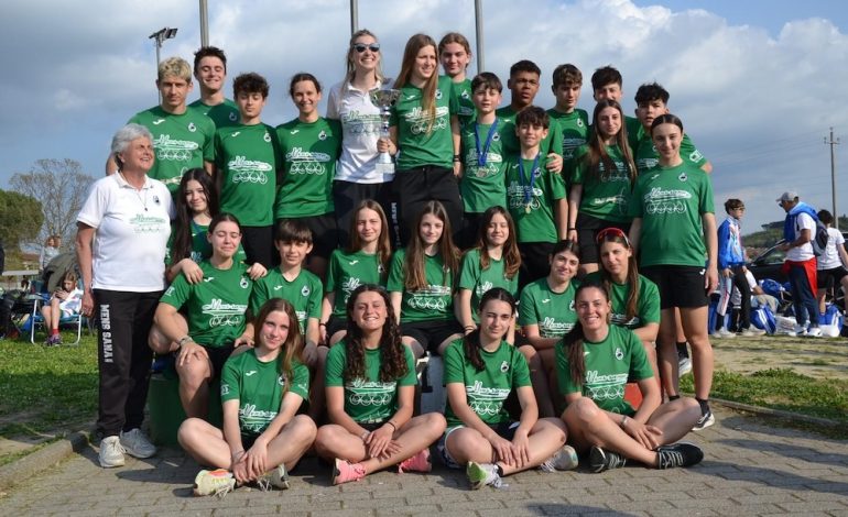 Pattinaggio Corsa, la Toscana è biancoverde. Il battaglione Mens Sana conquista i Campionati Regionali su pista e l’accesso agli Italiani di Trapani