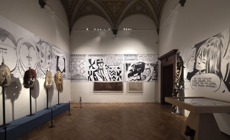 Fiabe in musica e sogni d’inchiostro: a Palazzo delle Papesse debutta “Il re dei pavoni” tra i tesori di Pratt