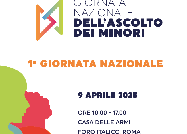 Lojudice interviene alla Prima Giornata Nazionale dell’ascolto del minore al Foro Italico