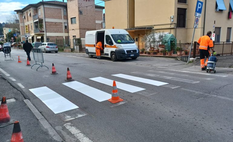 Al via i lavori di rifacimento della segnaletica stradale
