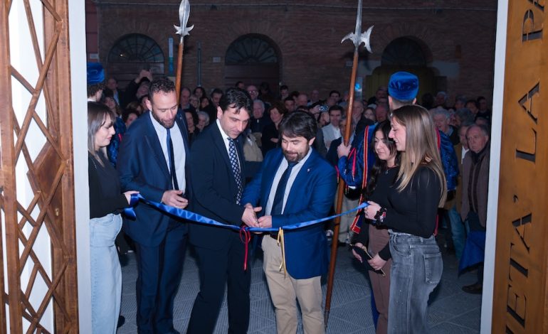 Il Nicchio inaugura i nuovi locali della società La Pania. Nuova vita per l’ex fondo Sardelli