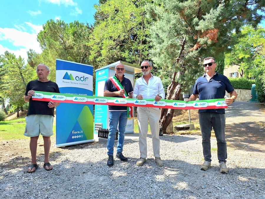 Nuova casina dell’acqua a Casole d’Elsa in località Monteguidi