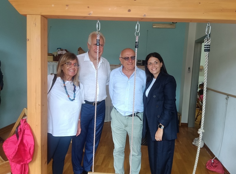 La visita del presidente della Regione Toscana, Eugenio Giani a Rapolano Terme fra servizi sociosanitari e scolastici