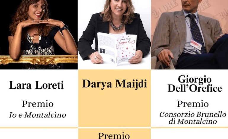Darya Majidi Prima Donna 2025. Il 13 settembre la premiazione del Casato Prime Donne a Montalcino