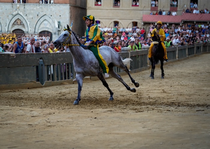 Palio 16 agosto, il Bruco vince la Prova Generale – VIDEO