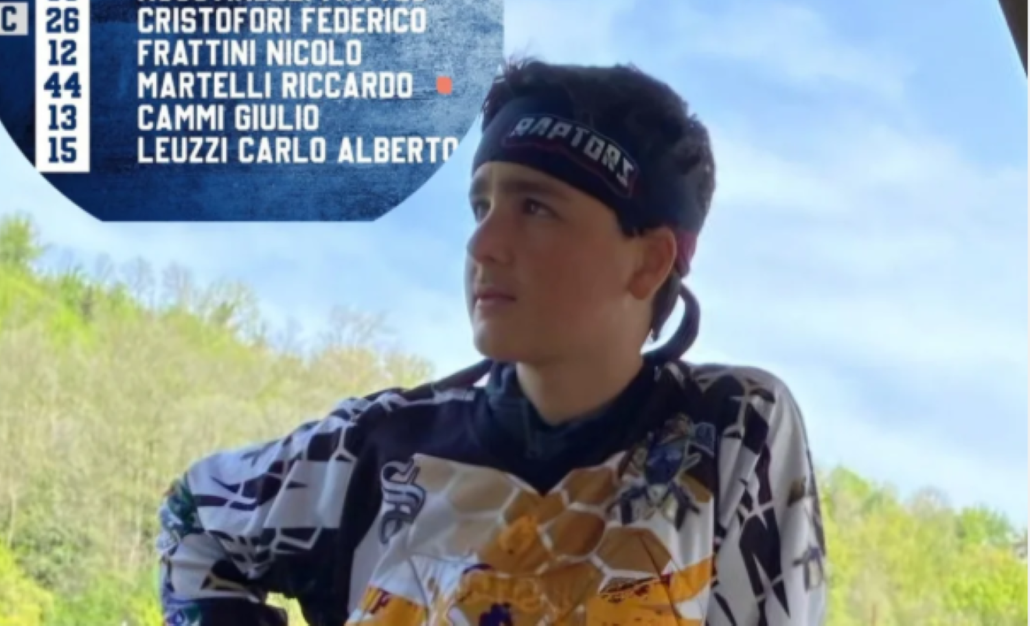 Un senese ai mondiali di paintball: il giovanissimo Riccardo Martelli tra i convocati della Nazionale Italiana