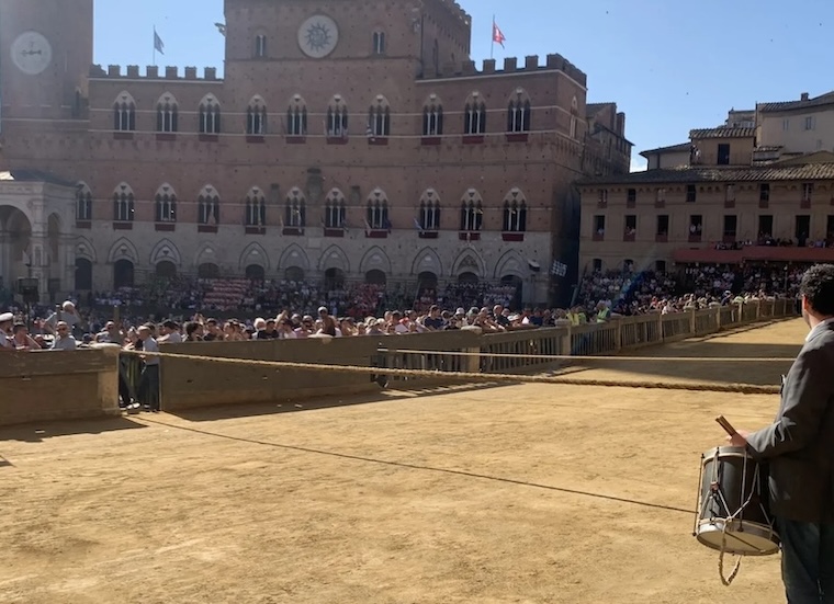 Palio 16 agosto, l’ordine ai canapi per le prove