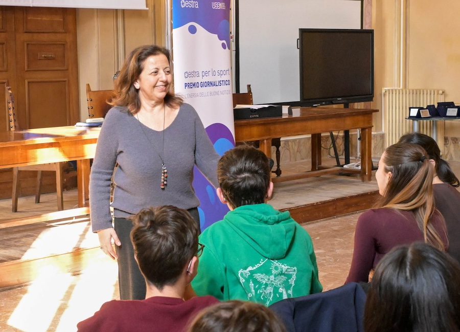 A Siena il primo appuntamento del progetto abbinato al Premio giornalistico “Estra per lo sport” dedicato alle scuole superiori