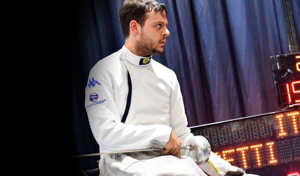A Pisa la Coppa del Mondo di scherma paralimpica. Il senese Matteo Betti unico toscano in gara