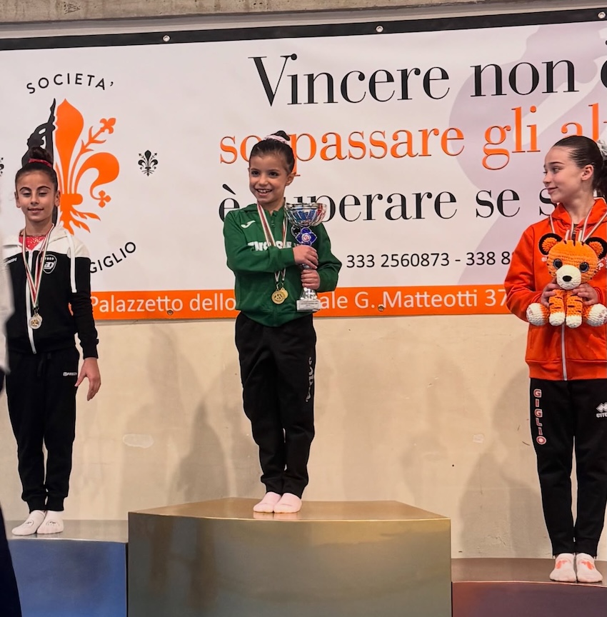Ginnastica artistica, gara straordinaria a Montevarchi per Lavinia Albanese e Beatrice Milani della Mens Sana 1871