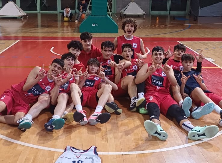 Gli Under 15 Eccellenza della Virtus sono campioni regionali. Adesso gli spareggi per le fasi nazionali