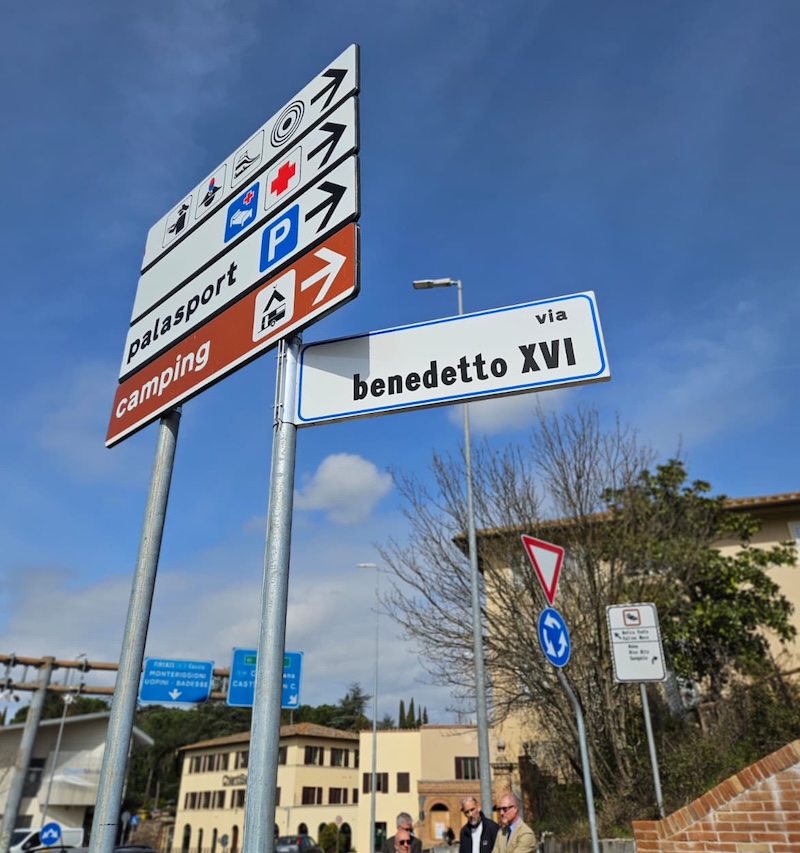 Inaugurata via Benedetto XVI. Fabio: “Intervento atteso da anni, primo passo per la nuova viabilità”
