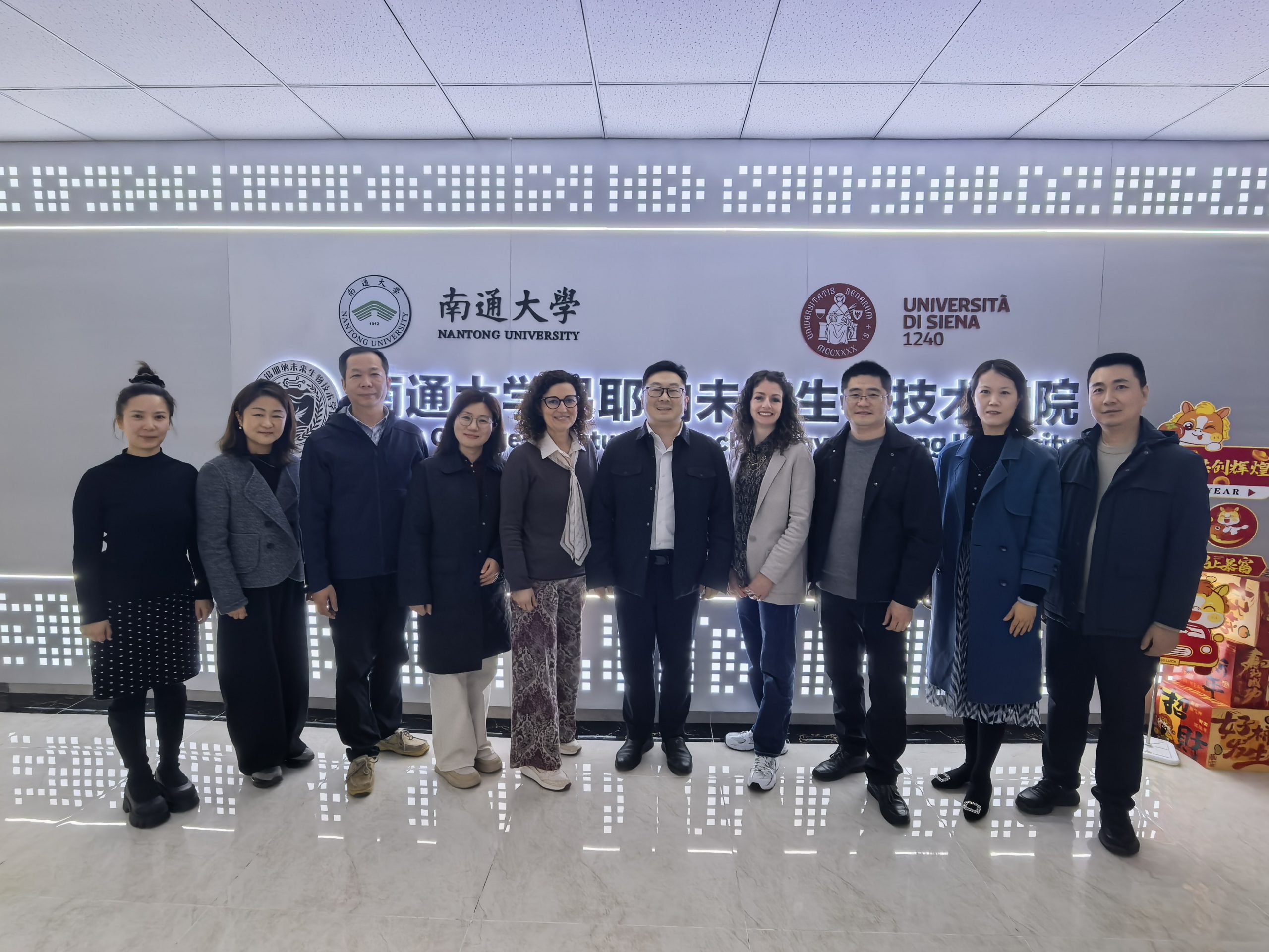 Siena College of Future Biotechnology: prime lezioni di docenti senesi a Nantong