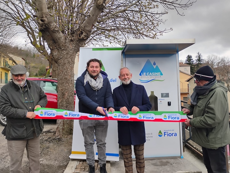 Nuova casina dell’acqua a Campiglia d’Orcia a disposizione di tutti i cittadini