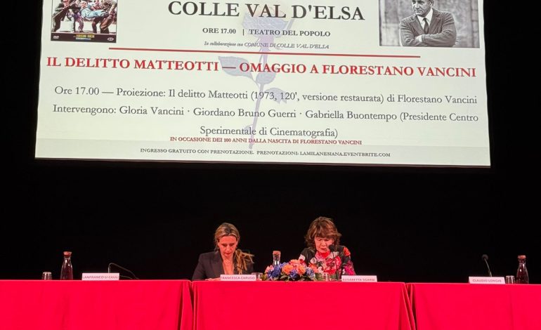 Colle di Val d’Elsa protagonista della Milanesiana: una giornata tra cinema, musica e cultura