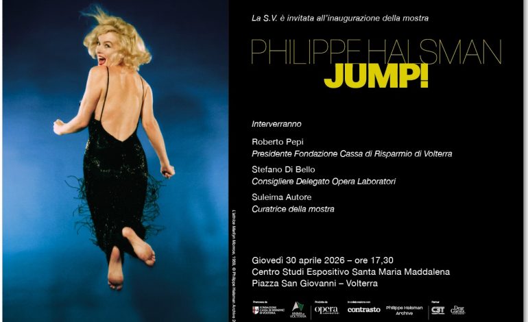 Jump! La fotografia in movimento di Philippe Halsman a Volterra