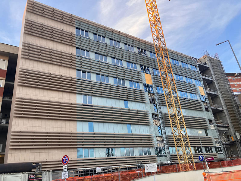 Nuovo Edificio Volano: ottenuto il collaudo statico e raggiunto il target PNRR per la sicurezza antisismica