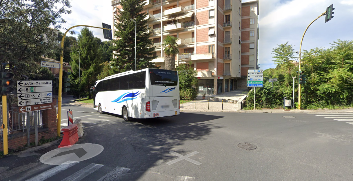 Lavori di messa in sicurezza all’incrocio fra viale Sauro e via Ricasoli