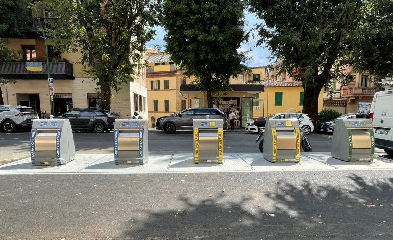Siena, attiva anche l’isola ecologica interrata di Viale Vittorio Emanuele II