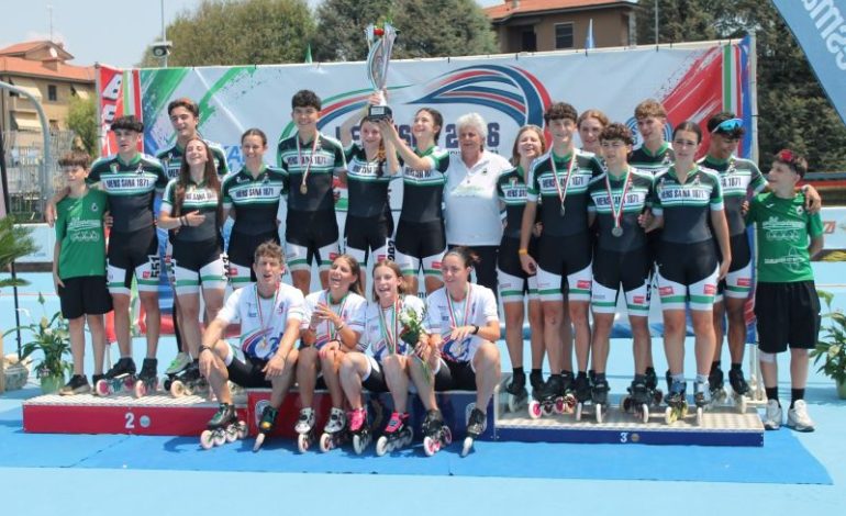 La Mens Sana Pattinaggio Corsa è Campione d’Italia: a Bellusco arriva il 16° scudetto tricolore