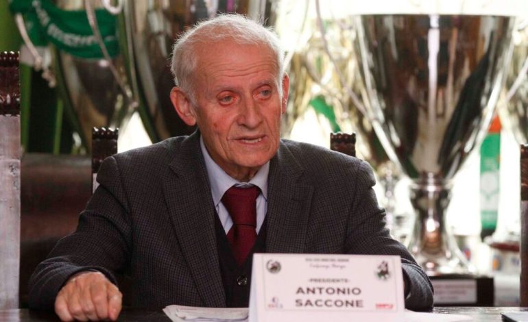 Il cordoglio della Polisportiva Mens Sana 1871 e del Siena Baseball per la scomparsa di Antonio Saccone