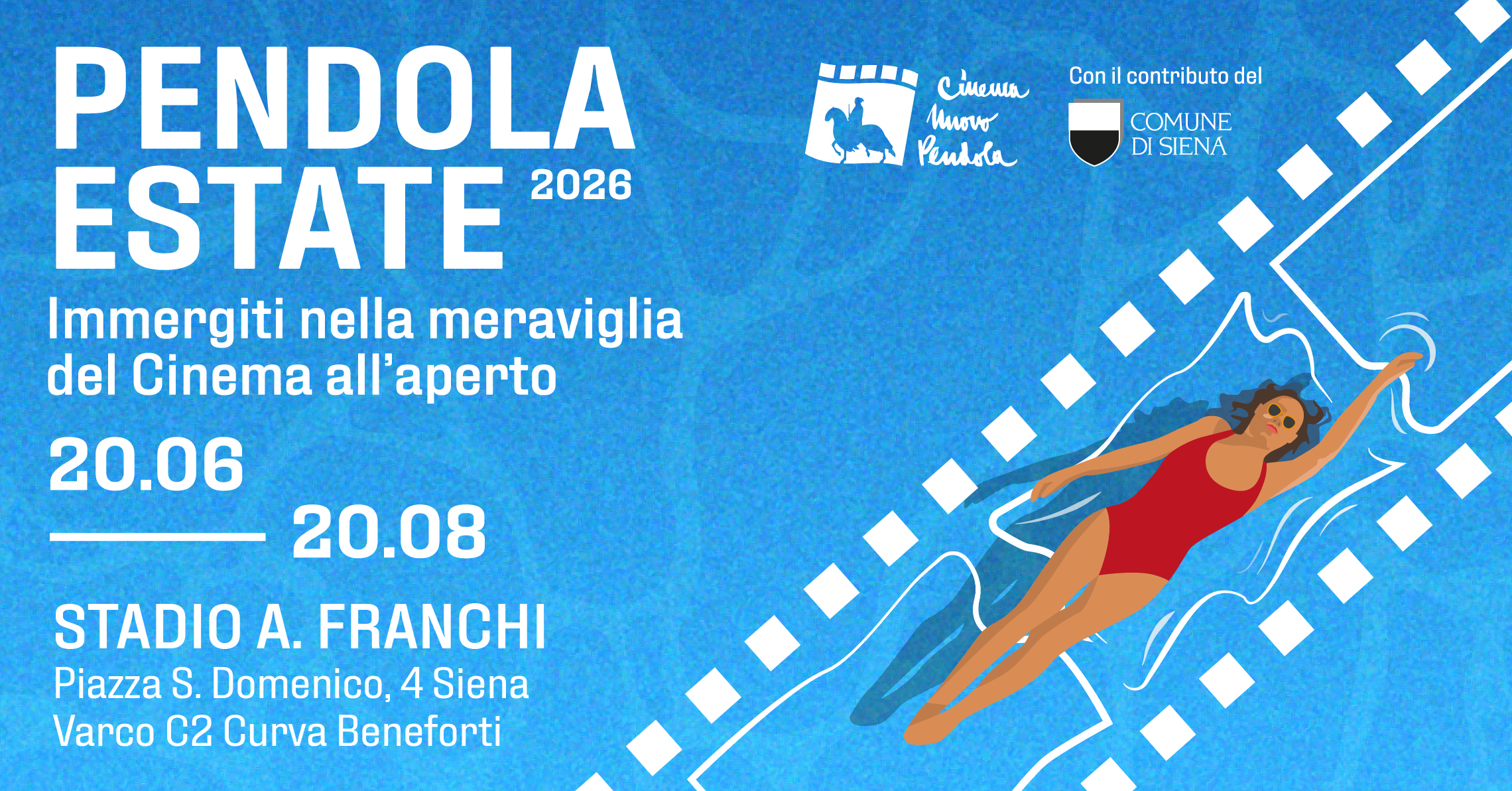 Pendola Estate, svelato il programma di agosto del cinema all’aperto