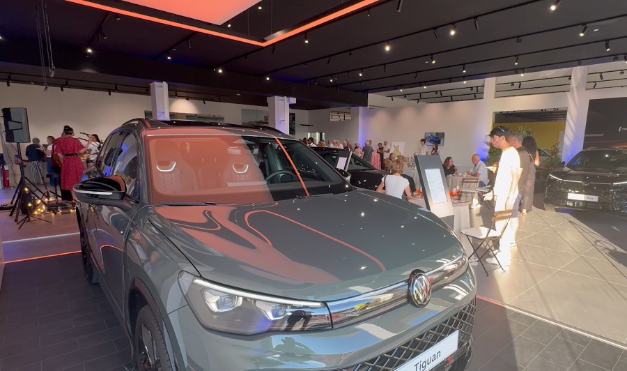 L’inaugurazione del nuovo punto vendita Volkswagen Ugo Scotti in Valdelsa