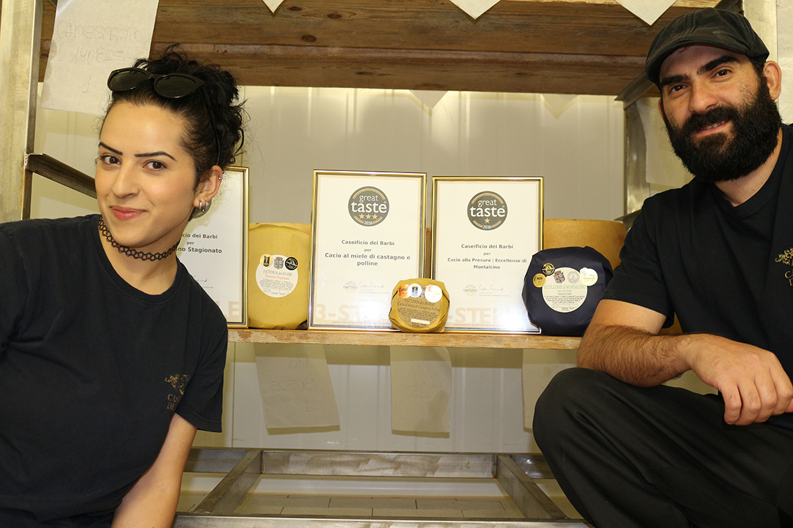Il Caseificio dei Barbi conquista 3 Stelle al Great Taste 2026 con un formaggio che racconta il territorio.